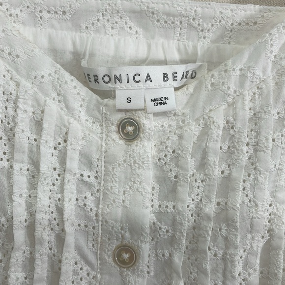 Veronica Beard white eyelet maxi sundress - Picture 4 of 4